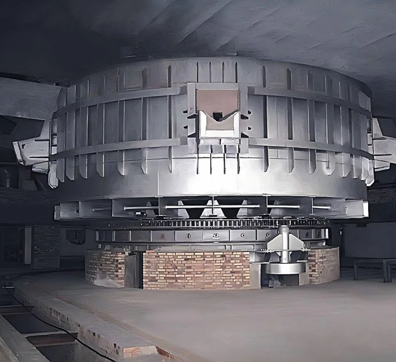 Immersion-type electric arc furnace shell structure Immersion-type electric arc furnace shell structure